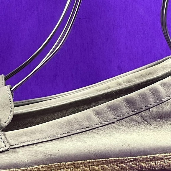 UGG Women's Gray Rozie Serape Beads 1011176 Moccasin Shoes Size 8.5 - Picture 4 of 11